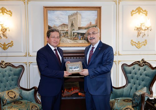 Belarus Ankara Büyükelçisinden Vali Köşger’e Ziyaret
